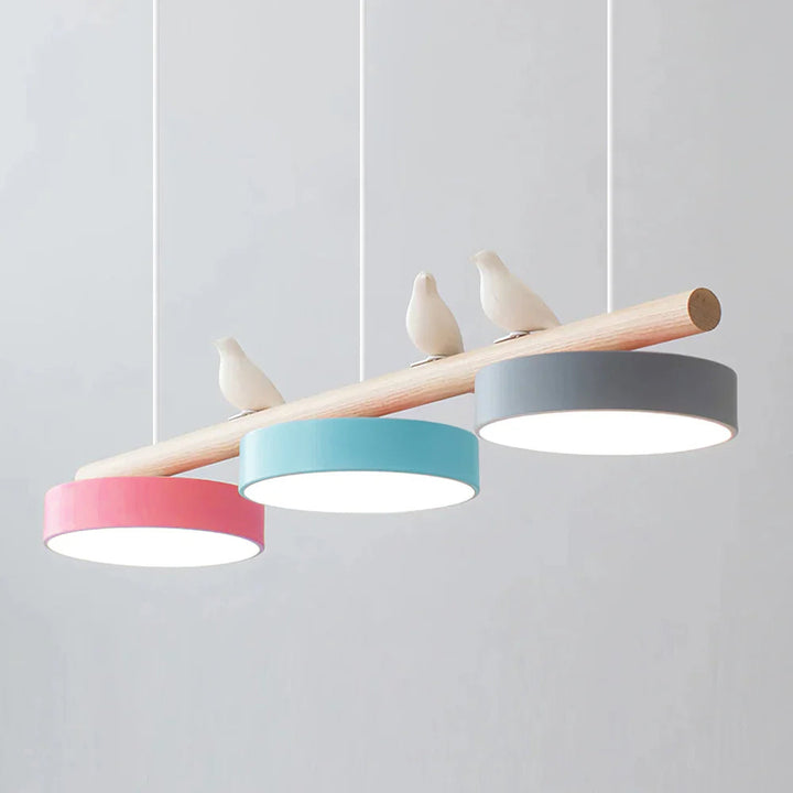 Zinco Volo – Lampada a Sospensione con Decorazione Uccello – Zincooccasions