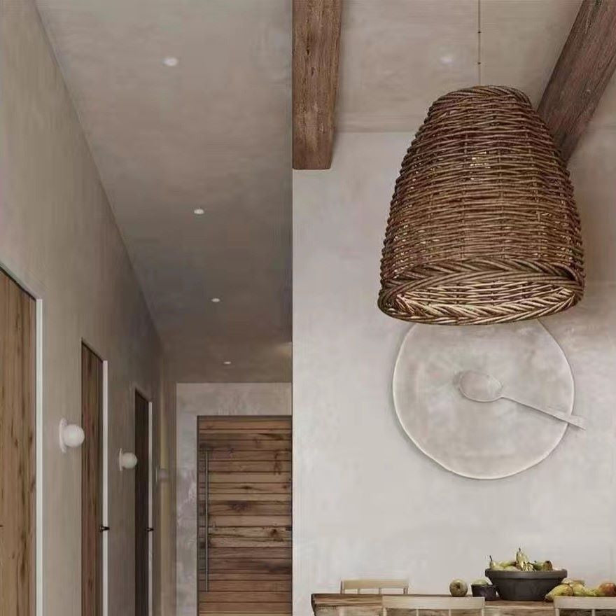 Zinco Rattan – giochi di luce e ombra rattan su parete