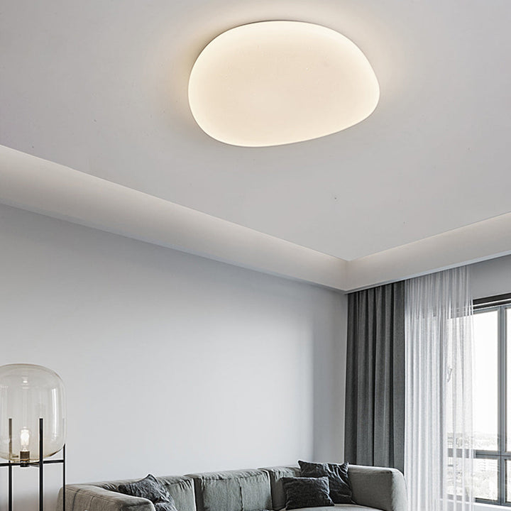 Zinco Ciottolo – Plafoniera LED Moderna a Forma di Ciottolo – Zincooccasions