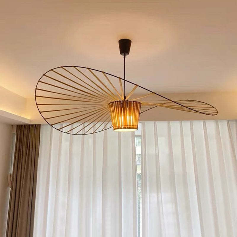 Zinco Fiore – Lampada a Sospensione in Tessuto con Motivo Floreale – Zincooccasions