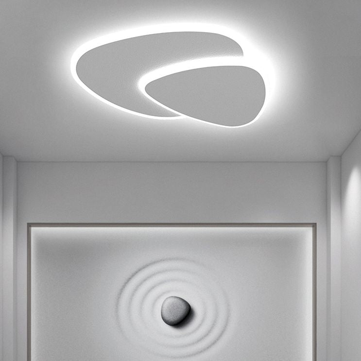 Zinco Geometria – effetto ombre geometriche plafoniera su soffitto