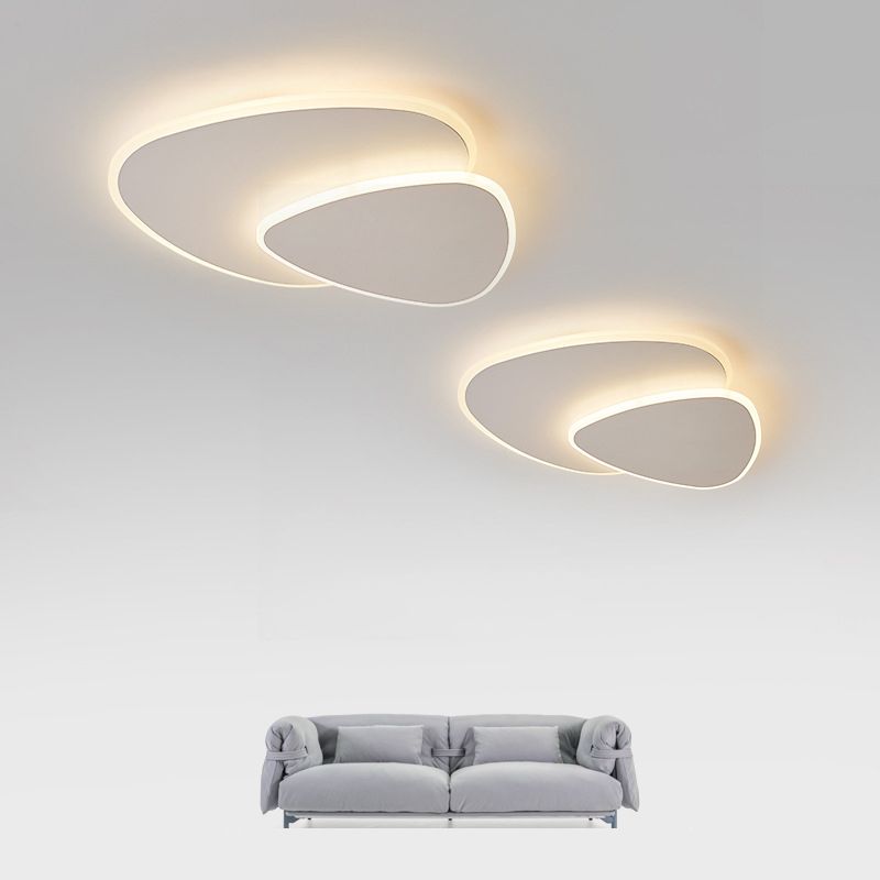 Zinco Geometria – dettaglio acrilico retroilluminato plafoniera