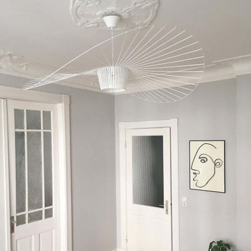Zinco Fiore – Lampada a Sospensione in Tessuto con Motivo Floreale – Zincooccasions