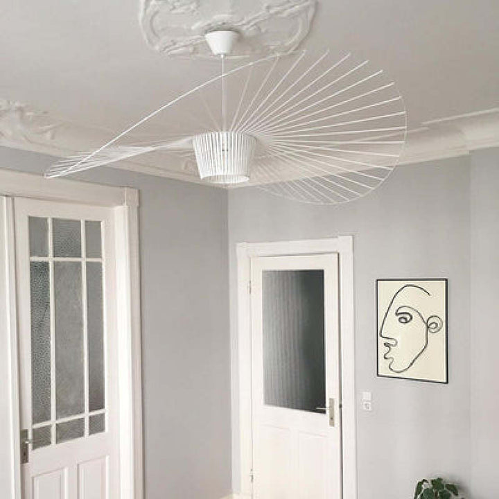 Zinco Fiore – Lampada a Sospensione in Tessuto con Motivo Floreale – Zincooccasions