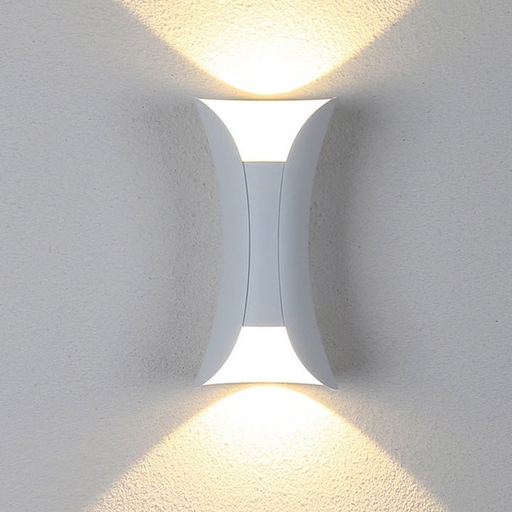 Zinco Curva – Applique da Esterno LED Curva per Corridoio e Facciata – Zincooccasions