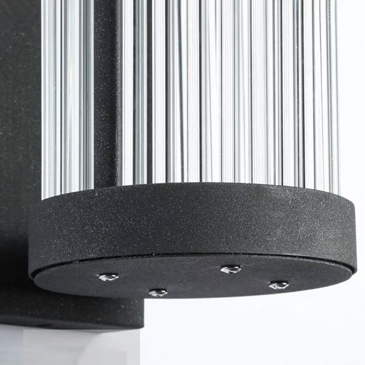 Zinco Cilindro – dimensioni applique esterna mezzo cilindro