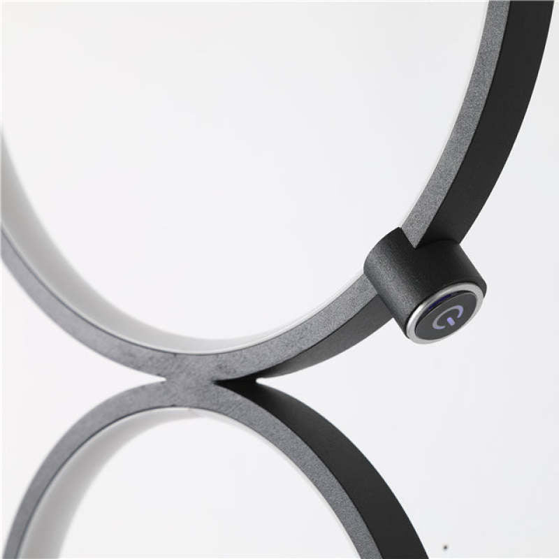 Zinco Ring – Lampada da Terra LED Multi-Anelli in Metallo e Silicone – Zincooccasions