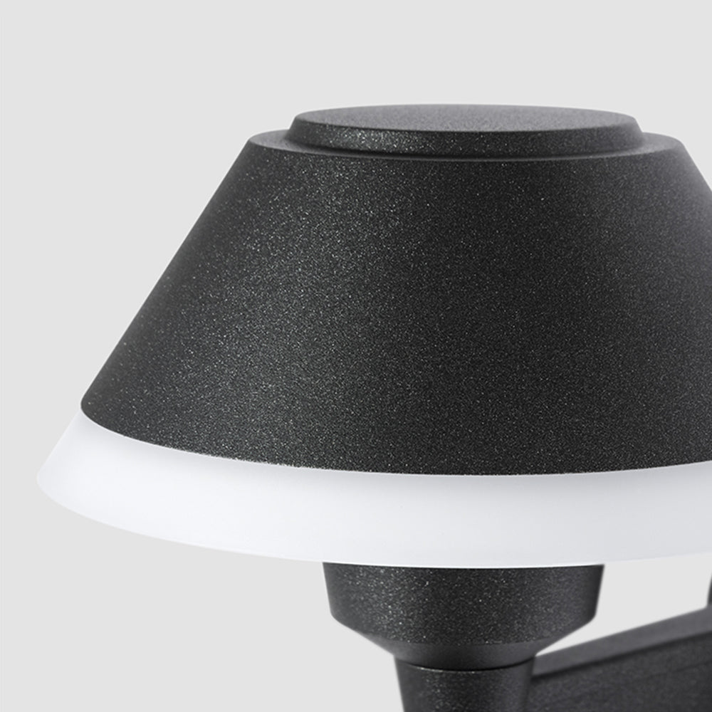 Zinco Notte – dettaglio copertura superiore applique classica
