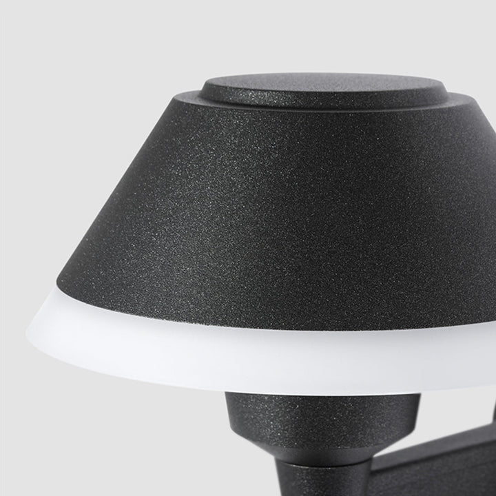 Zinco Notte – dettaglio copertura superiore applique classica