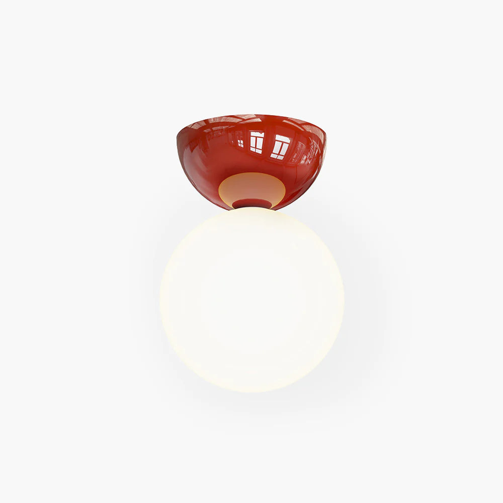 Zinco Vintage Vetro – versione cromo plafoniera metallo e vetro