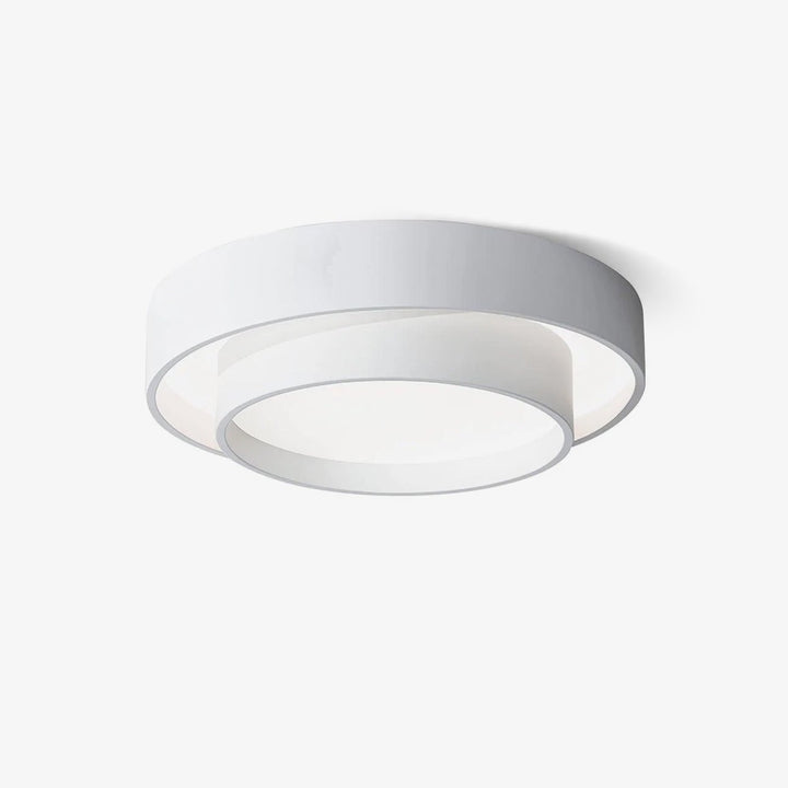 Zinco Doppio Anello – Plafoniera LED a Doppio Anello Cilindrico – Zincooccasions