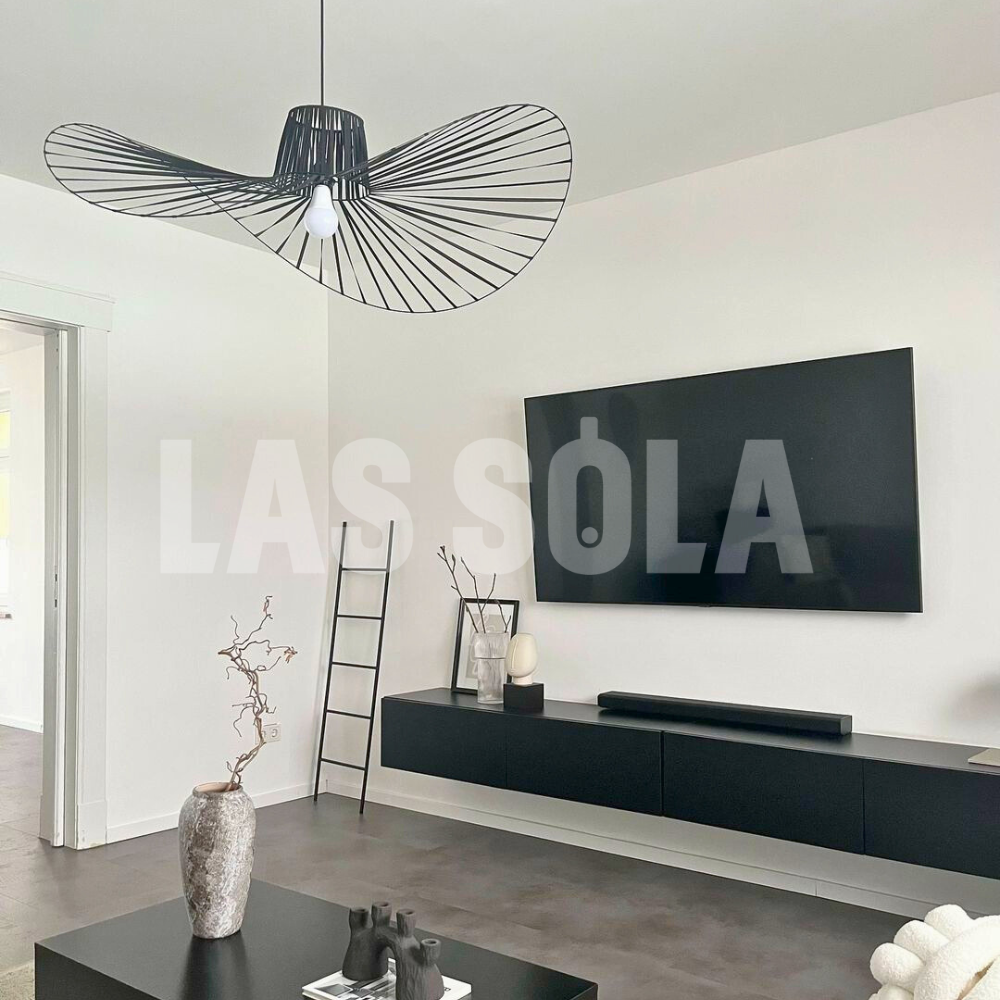 Zinco Fiore – Lampada a Sospensione in Tessuto con Motivo Floreale – Zincooccasions
