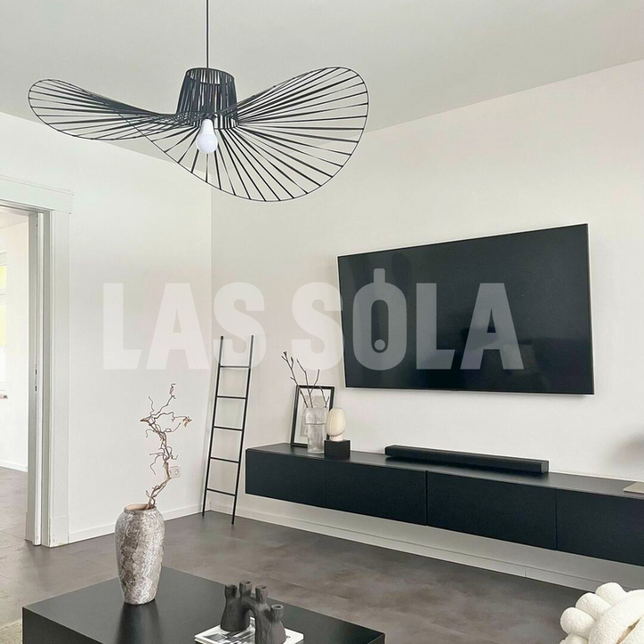 Zinco Fiore – Lampada a Sospensione in Tessuto con Motivo Floreale – Zincooccasions