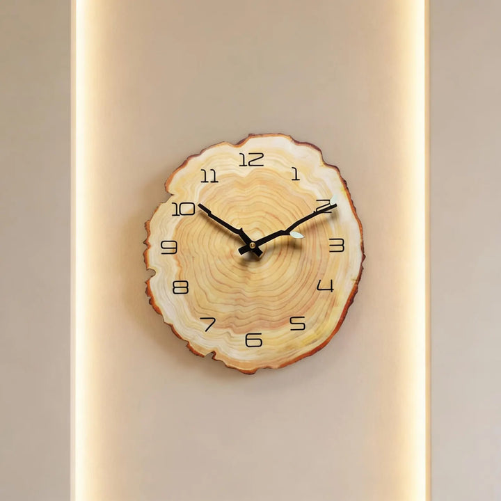 Zinco Foresta – orologio legno venature naturali arredamento rustico