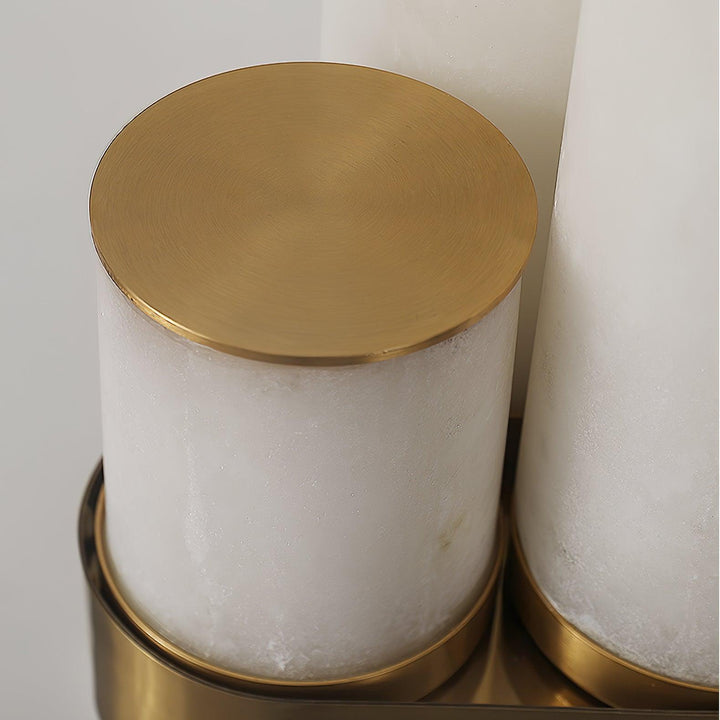 Zinco Orion – Lampada da Terra in Alabastro Naturale – Zincooccasions