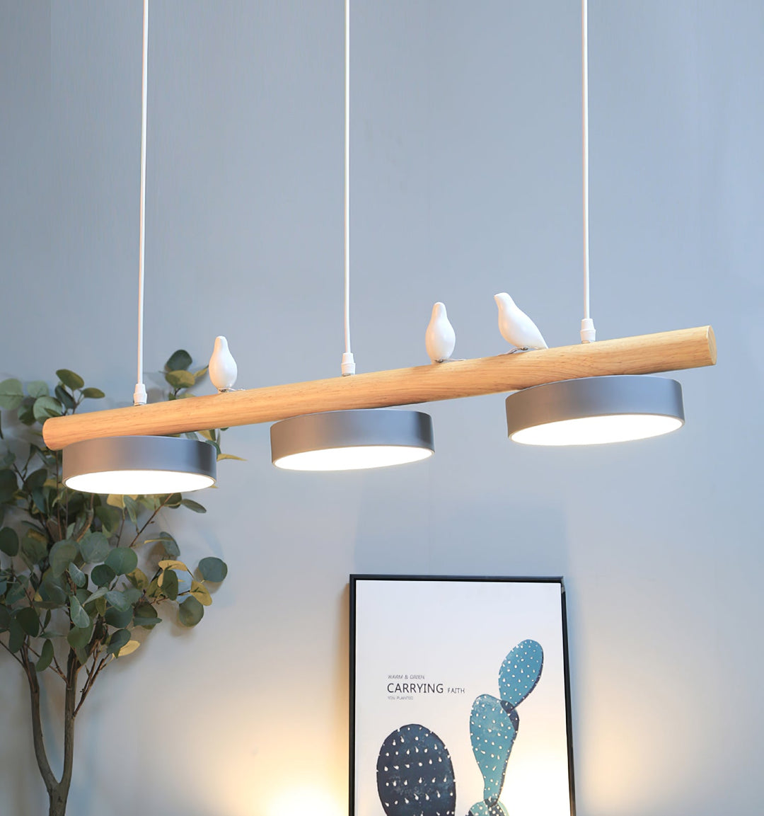 Zinco Volo – Lampada a Sospensione con Decorazione Uccello – Zincooccasions