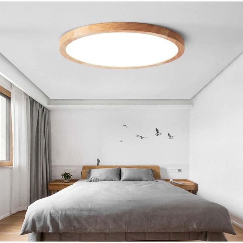 Zinco Bosco – soffitto rotondo legno, illuminazione calda