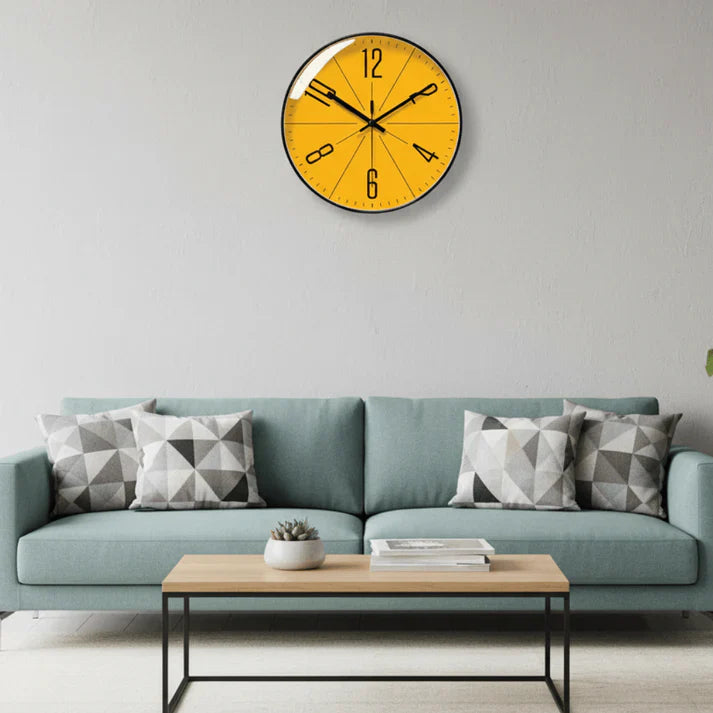 ScandiClock – Orologio da Parete Nero in Stile Nordico – Zincooccasions