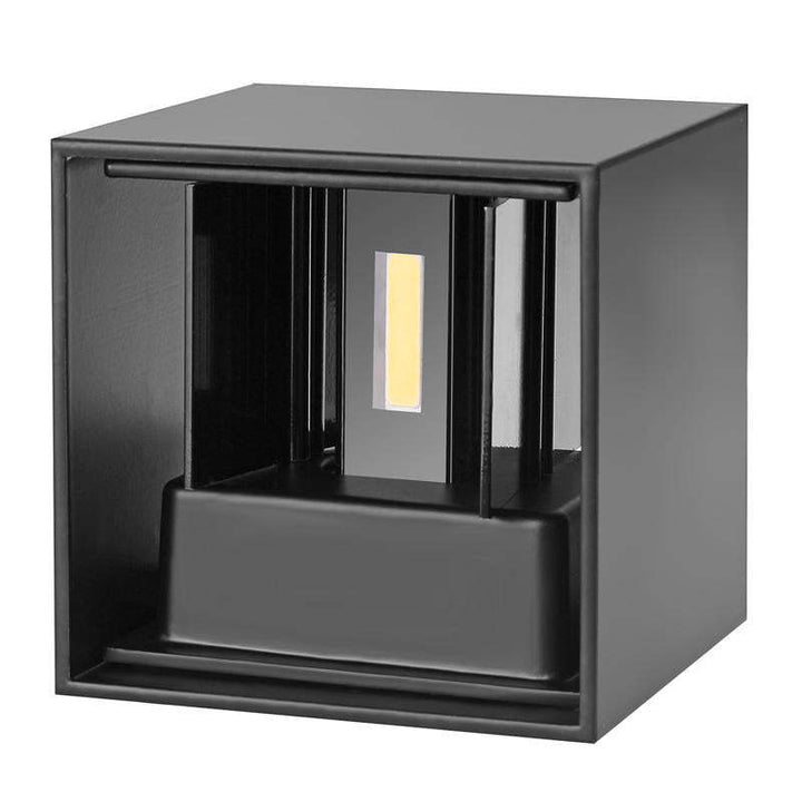 Zinco Quadro – Applique da Esterno Quadrata Regolabile con LED – Zincooccasions