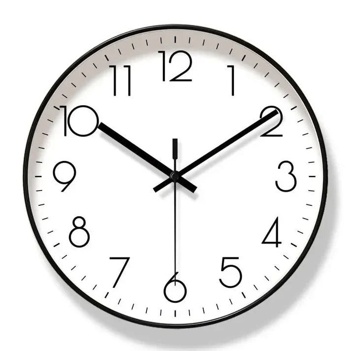 ScandiClock – Orologio da Parete Nero in Stile Nordico – Zincooccasions