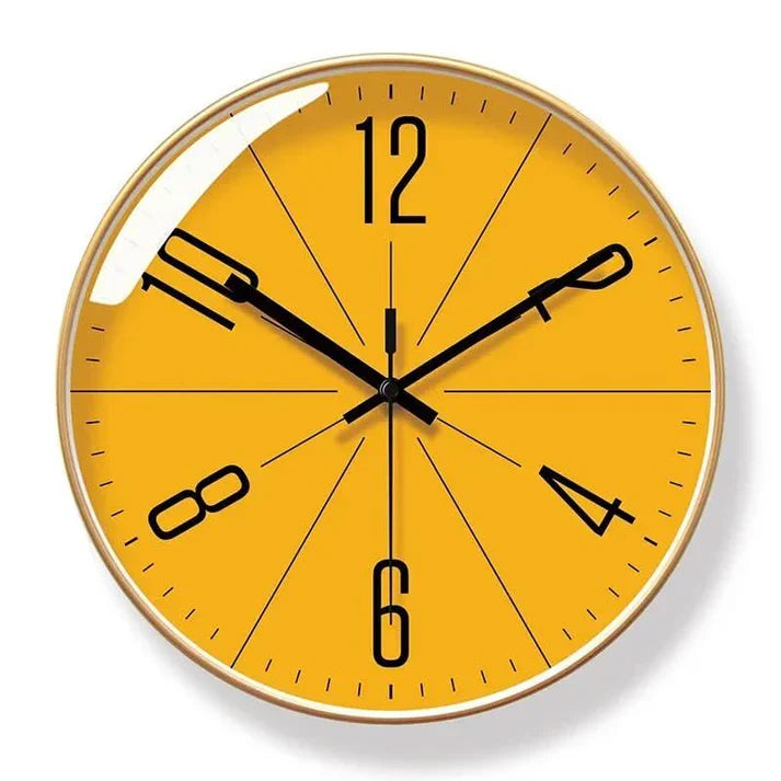 ScandiClock – Orologio da Parete Nero in Stile Nordico – Zincooccasions