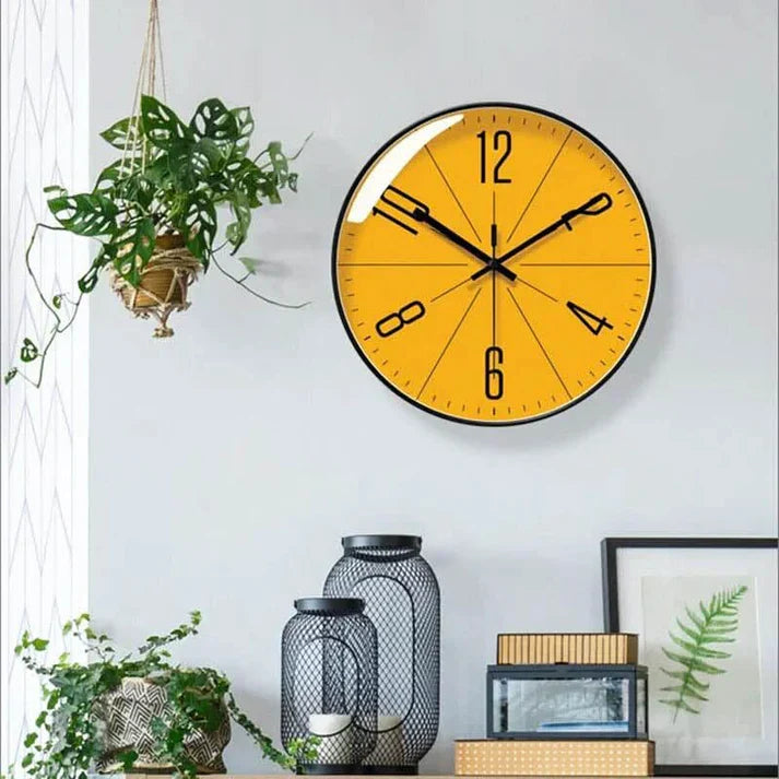 ScandiClock – Orologio da Parete Nero in Stile Nordico – Zincooccasions