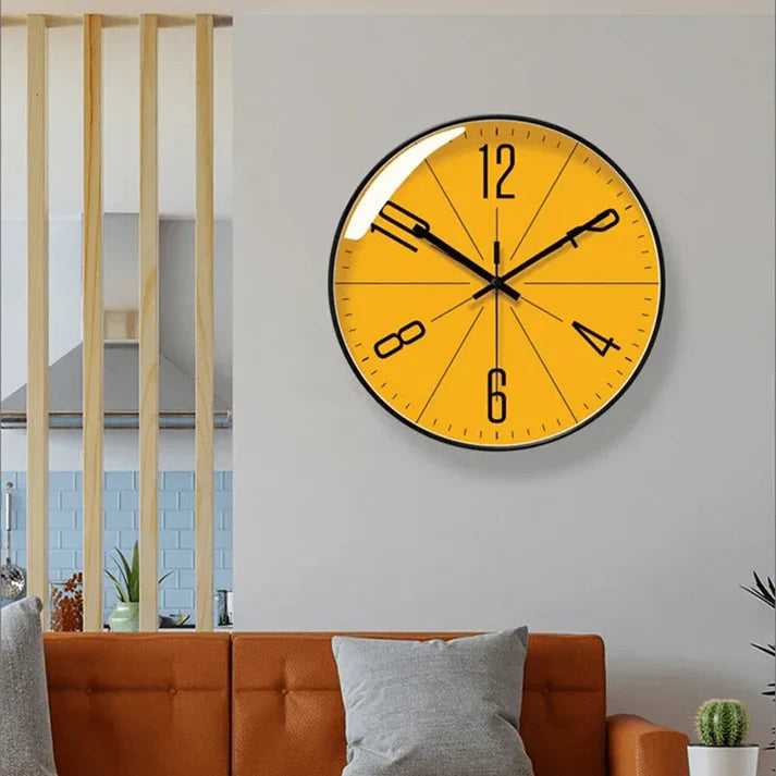 ScandiClock – Orologio da Parete Nero in Stile Nordico – Zincooccasions